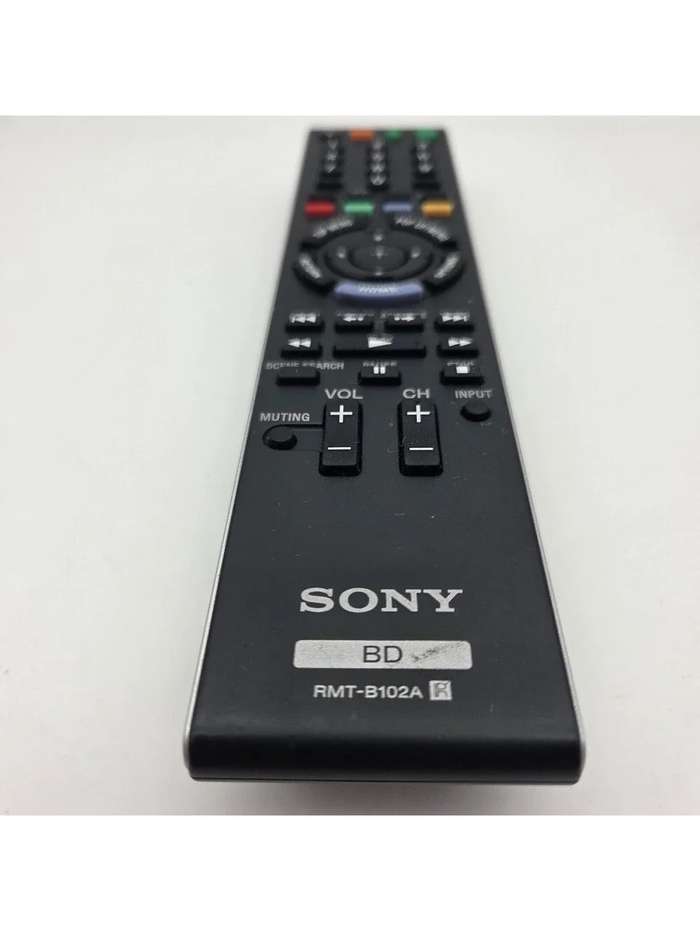 Genuine Sony RMT-B102A Blu-Ray Player Remote Control OEM for BDP-S350 BDP-S350S